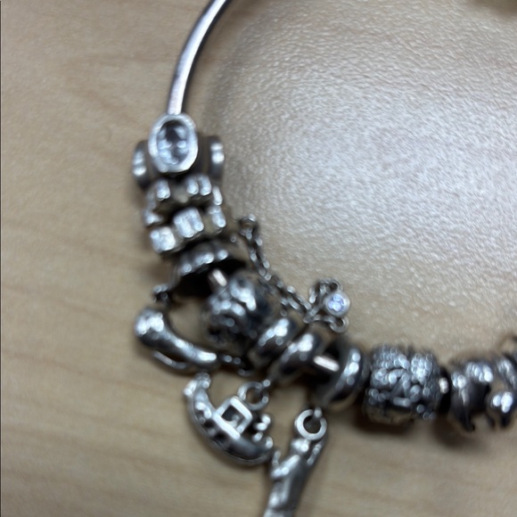 Pandora Silver Charm Bracelet with Intricate Charms - Picture 3 of 3